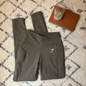 Olive Green Gymshark Leggings🦈